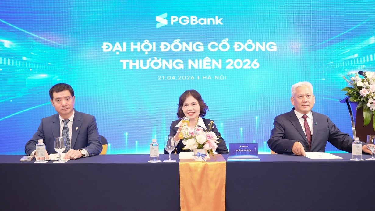 PGBank đặt mục tiêu lợi nhuận 1.438 tỷ đồng tại Đại hội cổ đông thường niên 2026