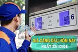 Giá xăng dầu hôm nay 22/1: Giá xăng giảm, giá dầu tăng