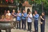Chi hội Luật gia Văn phòng - Hội Luật gia tỉnh Phú Thọ dâng hương tưởng niệm các Vua Hùng