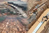 Sân bay Long Thành ngổn ngang trong mùa mưa, tiến độ có bị ảnh hưởng?