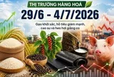 Thị trường hàng hóa tuần qua (29/6 - 4/7): Gạo khởi sắc, hồ tiêu giảm mạnh, cao su và heo hơi giằng co