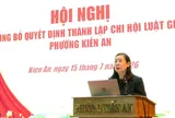 Hải Phòng: Công bố Quyết định thành lập Chi hội Luật gia phường Kiến An