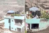 Điều kỳ diệu giữa dòng lũ ở Nepal: Một căn nhà còn nguyên vẹn giữa đống đổ nát, người bên trong được bảo đảm an toàn
