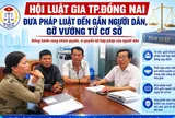 Luật gia về cơ sở, gỡ vướng pháp lý cho người dân