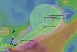 Bão Saudel tái sinh, trở thành cơn bão số 5 trên Biển Đông