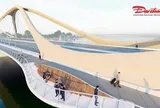 Cầu Trần Hưng Đạo: Hàng vạn tấn thép 'vẽ' đường cong trên sông Hồng