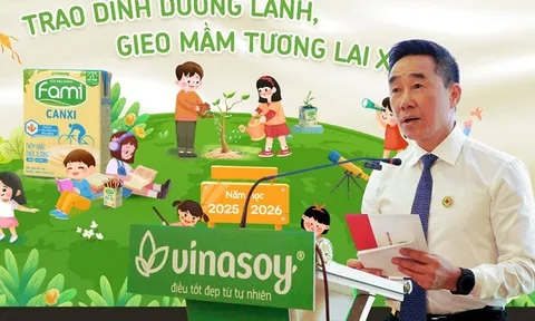 “Sữa đậu nành học đường” - Hành trình 10 năm bền bỉ trao dinh dưỡng lành, gieo mầm tương lai xanh