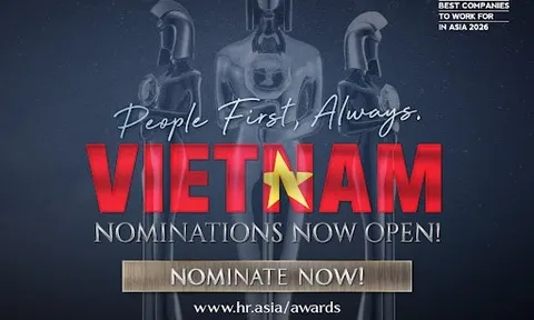 Cơ hội cuối trở thành "Nơi làm việc tốt nhất Châu Á": HR Asia Awards 2026 khép lại cổng đề cử vào tháng 4/2026