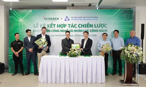 HEINEKEN Việt Nam hợp tác Đại học Bách Khoa TP.HCM thúc đẩy công nghệ và nguồn nhân lực số