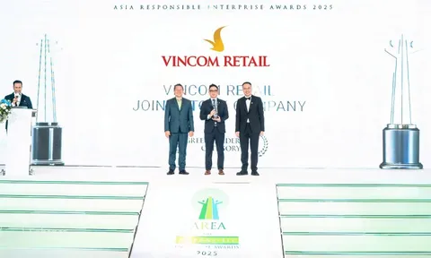 Vincom Retail được vinh danh top 50 Công ty niềm yết tốt nhất Việt Nam và lãnh đạo xanh Châu Á