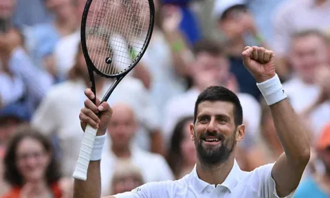 Thắng dễ đàn em, Djokovic lập cột mốc đáng nhớ ở Wimbledon