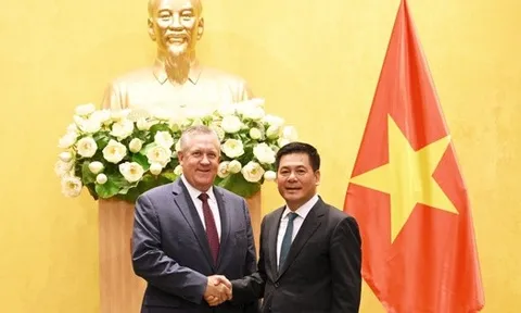 Gặp Bộ trưởng Công thương, Tập đoàn logistics hàng đầu Hoa Kỳ 'hiến kế' giải pháp hỗ trợ khi Mỹ áp thuế đối ứng, phía Việt Nam hồi đáp ra sao?