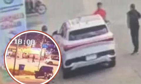 Du khách bị cảnh sát giả bắt cóc táo tợn giữa đường phố ở Pattaya: Camera an ninh dần hé lộ đường dây lớn phía sau