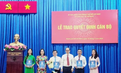 Tp.HCM bổ nhiệm nhiều cán bộ chủ chốt tại Sở Văn hóa và Thể thao