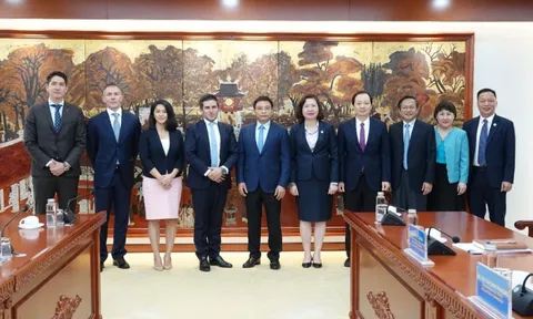 Bộ trưởng Tài chính Nguyễn Văn Thắng làm việc với FTSE Russell về nâng hạng thị trường chứng khoán Việt Nam