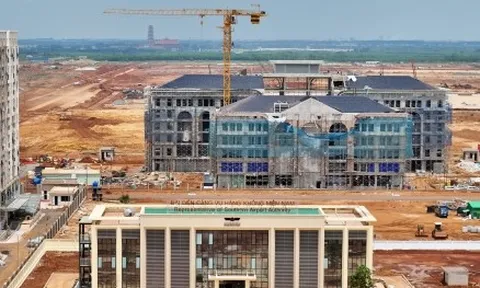 Cận cảnh trụ sở cơ quan quản lý nhà nước trong sân bay Long Thành