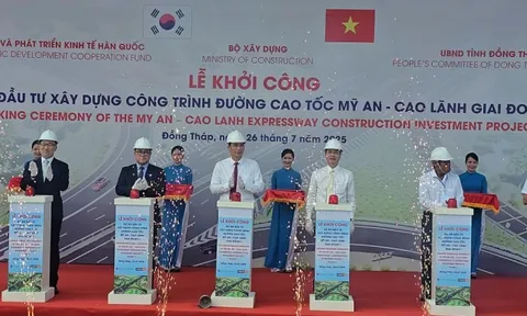 Khởi công dự án cao tốc hơn 6.100 tỷ đồng qua Đồng Tháp