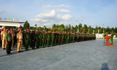 Tây Ninh ra quân cao điểm trấn áp tội phạm, bảo đảm an ninh trật tự các ngày lễ lớn