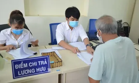 Lịch chi trả lương hưu, trợ cấp tháng 9