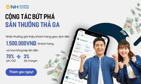 Săn thưởng hấp dẫn với chương trình “Đồng hành tăng trưởng cùng CTV” tại Chứng khoán NHSV
