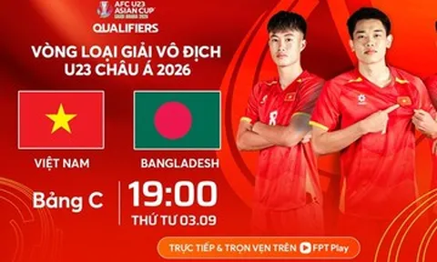Link xem trực tiếp bóng đá U23 Việt Nam vs U23 Yemen, 19h ngày 9/9