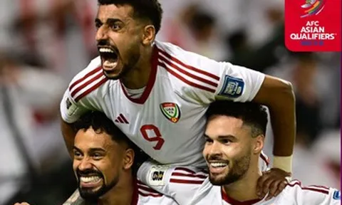 Thắng nghẹt thở Oman, UAE mở toang cánh cửa đi World Cup