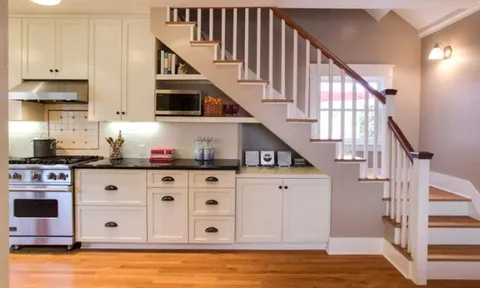 Những ý tưởng thiết kế gầm cầu thang độc đáo 0