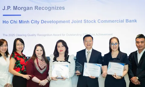 HDBank nhận bộ giải thưởng Chất lượng Thanh toán Toàn cầu 2025