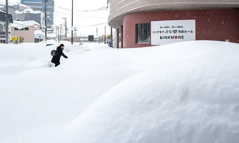 Thảm họa tuyết trắng tại Nhật Bản: Tuyết rơi dày khiến 30 người thiệt mạng, 324 người bị thương