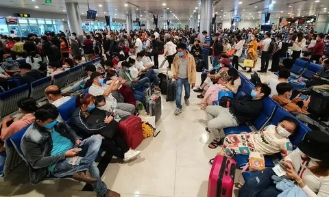 Cao điểm tết, sân bay Tân Sơn Nhất dự kiến phục vụ 145.000 khách/ngày