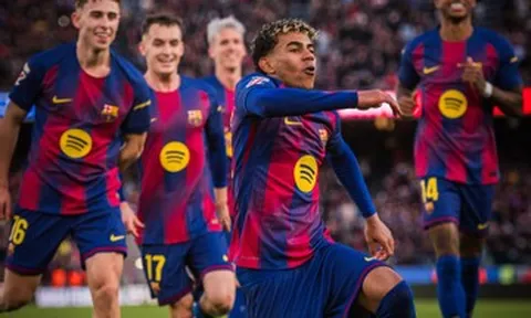 Yamal ghi tuyệt phẩm, Barca bỏ xa Real Madrid 4 điểm