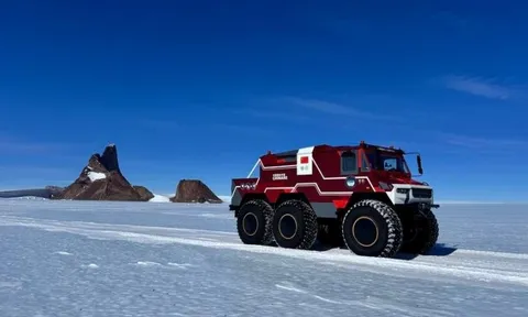 Không phải Nga, một quốc gia tự sản xuất phương tiện đi lại ở Nam Cực: Chất lượng "ăn đứt" các mẫu sẵn có