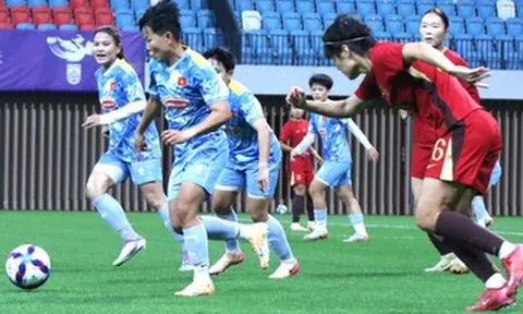 Tuyển nữ Việt Nam thua Trung Quốc 0-2