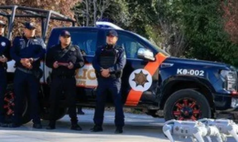 Cảnh sát Mexico triển khai biệt đội chó robot K9-X tuần tra World Cup 2026 nhằm giảm thiểu rủi ro cho sĩ quan