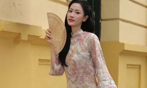 Tuyển thủ bóng chuyền nữ Việt Nam rộn ràng khoe sắc ngày Tết