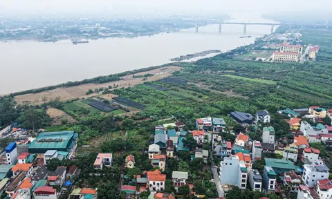 Cận cảnh 2 vị trí dự kiến xây hầm đường bộ qua sông Hồng