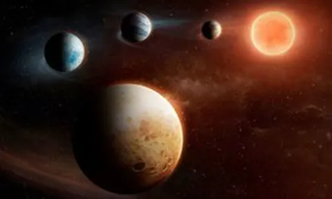 Các nhà thiên văn học bối rối với hệ hành tinh ‘lộn trong ra ngoài’