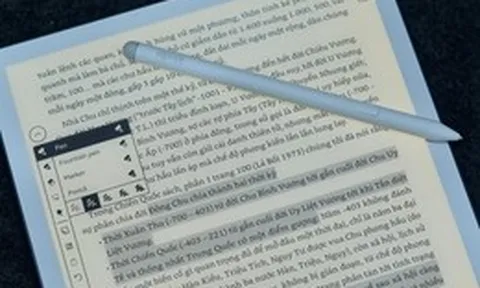 Trên tay nhanh Kindle Scribe 2025 phiên bản Frontlight