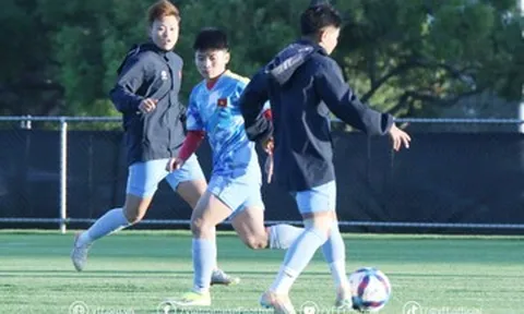 Tuyển nữ Việt Nam hào hứng và sung sức chuẩn bị đấu Ấn Độ