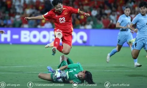 Trực tiếp bóng đá nữ Việt Nam 2-1 Ấn Độ: Vạn Sự hóa người hùng