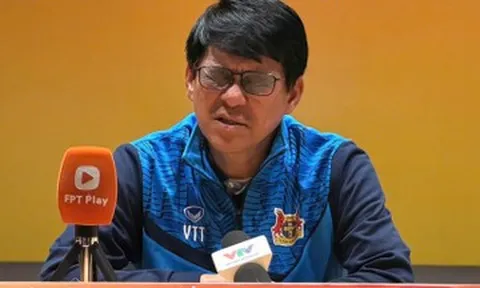 Hòa đội cuối bảng, HLV Vũ Tiến Thành mong CAHN không thắng Hà Nội