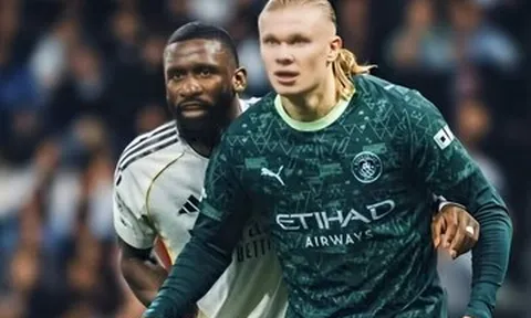 Man City thua thảm, Haaland cay đắng nói với ‘kẻ thắng’ Rudiger