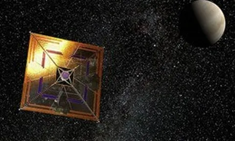 Cánh buồm tinh thể quang tử phản xạ laser đạt 90% hiệu suất mở ra hy vọng du hành liên sao không cần nhiên liệu