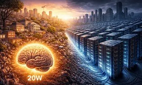 Não bộ con người vận hành chỉ với 20 Watt điện, tương đương với một chiếc màn hình máy tính cũ