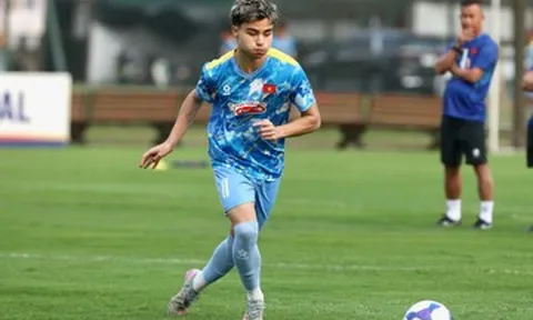 Cầu thủ Việt kiều Antonio Moric được 'soi' kỹ ở U23 Việt Nam