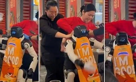 Robot tại nhà hàng lẩu Haidilao bất ngờ đập phá bát đĩa, phải chăng là stress quá?