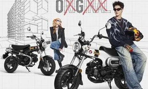 Honda tung Honda Dax màu trắng OG White và đen OG Black, phong cách hoài cổ gây chú ý giới chơi xe