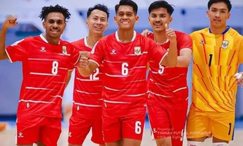 Futsal Indonesia thắng 7-0 trận ra quân giải Đông Nam Á