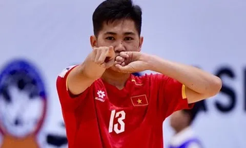 Tuyển futsal Việt Nam thắng đậm Myanmar trận ra quân