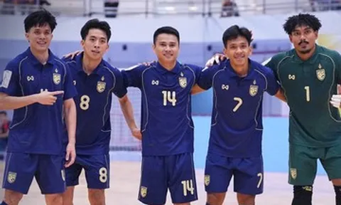 Futsal Thái Lan thắng trận '4 sao', vẫn xếp dưới ĐT Việt Nam